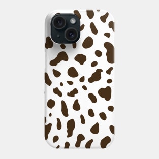 Brown and Black Pattern Art Phone Case