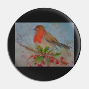 Robin Redbreast Pin