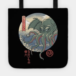 Cthulhu Ukiyo-e Tote