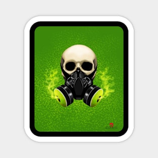 Quarantine skulls Magnet