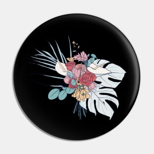 Flower Bouquet Pin