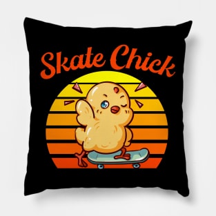 Skate chick Pillow