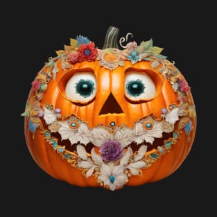 Glamorous Pumpkin for Helloween T-Shirt