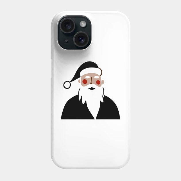 Father Christmas Phone Case by ArtShare