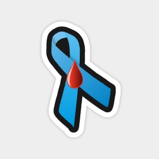 Type One Diabetes Ribbon Magnet