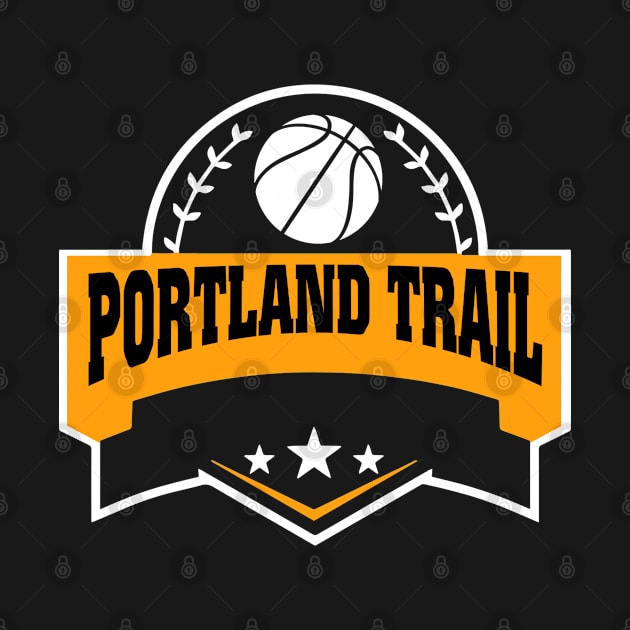 Personalized Basketball Portland Trail Proud Name Vintage Beautiful by Frozen Jack monster