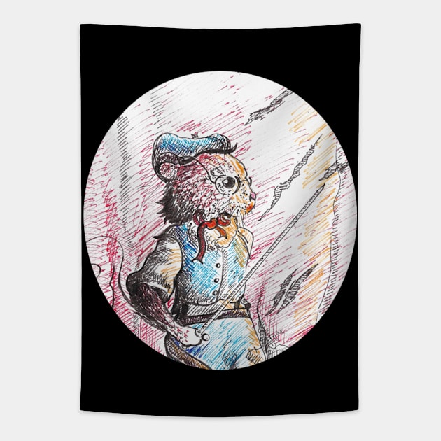 mouse prince - fantasy inspired art and designs Tapestry by STearleArt