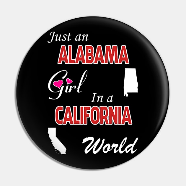 Alabama - California Pin by ALEXANDRA PIVOVAROVA |