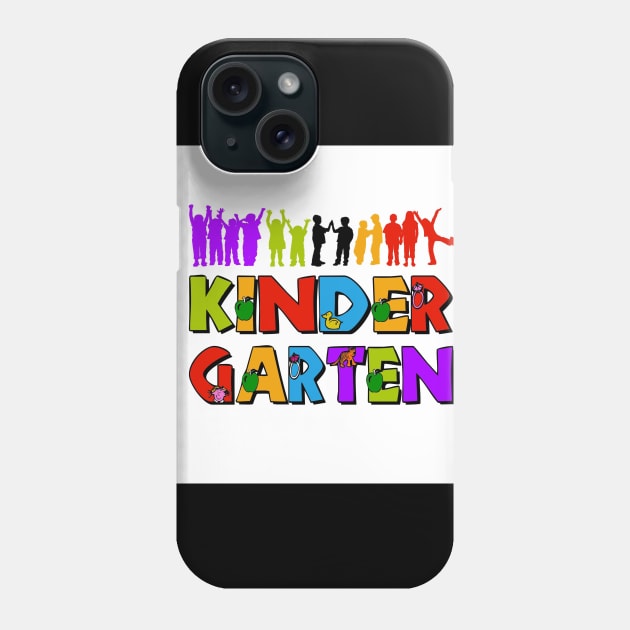 Cute and Fun Kindergarten School Graduation/Entrance Design Phone Case by Normo Apparel