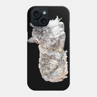 Seal Ragdoll Design - Floppy Cat Lovers Gift Phone Case