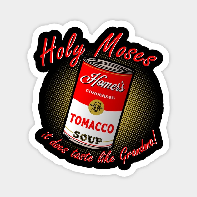 Holy moses Magnet by karlangas