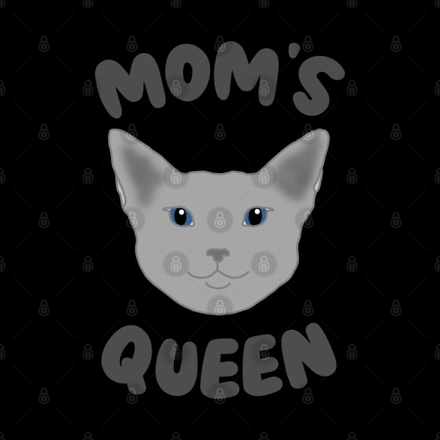 Mom's Queen Grey by Miozoto_Design