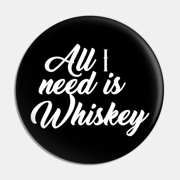 All I need is whiskey Pin by whiskeyiseverything