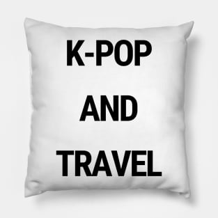 K-Pop and travel Pillow