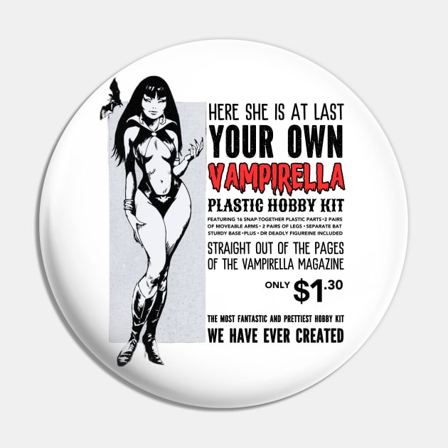 Vampirella vintage toy print advert Pin by Teessential