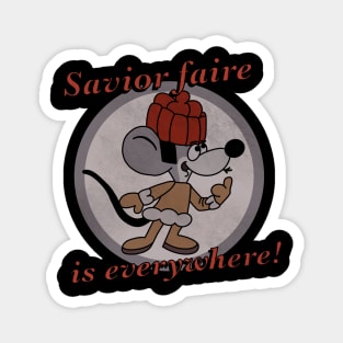 Saturday Morning Cartoon SF Magnet