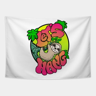 Sloth T-Shirt - Let's Hang Tapestry