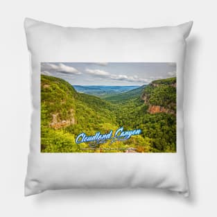 Cloudland Canyon State Park Pillow