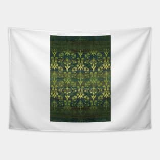 Sparrow's garden (green earth version) Tapestry