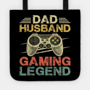 Gaming Gift Dad Daddy Husband Funny Gamer Video Game Tote