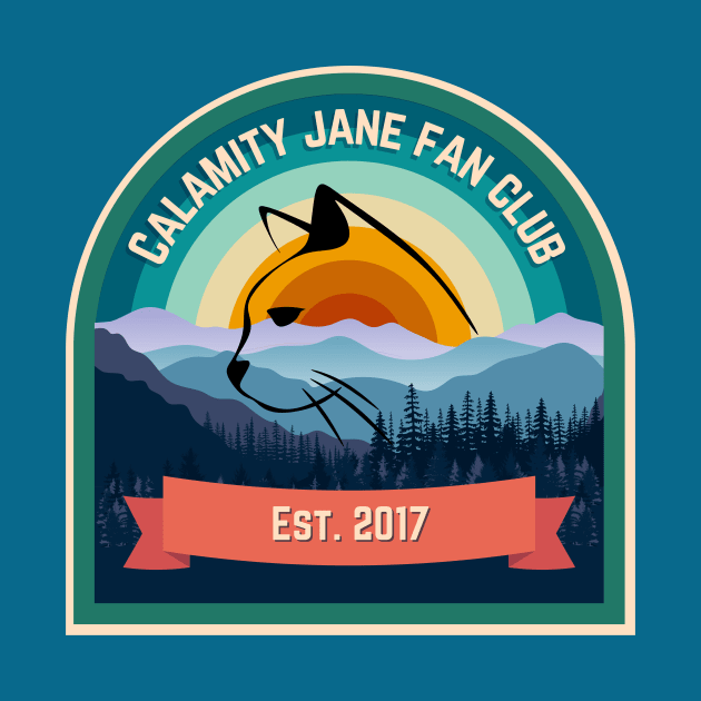 Calamity Jane Fan Club | Wynonna Earp Fan T Shirt by Rainbow Kin Wear