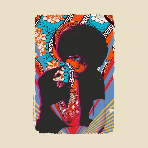 Angela Davis by HAPPY TRIP PRESS