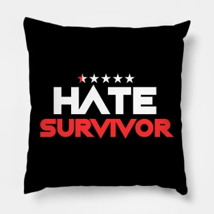 Hate Survivor Original Aesthetic Tribute 〶 Pillow