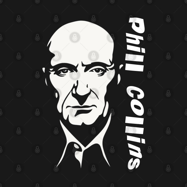 Phil Collins // Punksthetic Fan Art Design by Aldrvnd