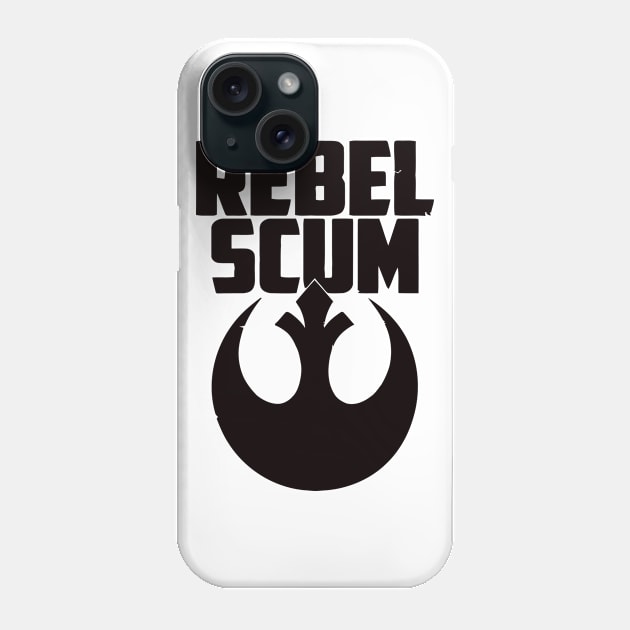 Rebel Scum Phone Case by silvianuri021