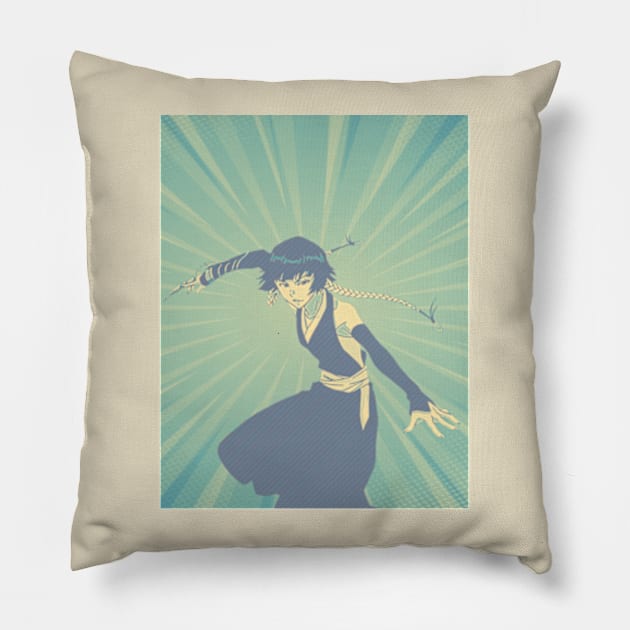 soifon Pillow by DinoZard