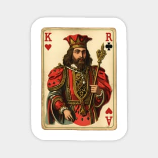 Playing With the King of Hearts! Magnet