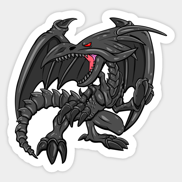 Red Eyes Black Dragon - Anime - Sticker