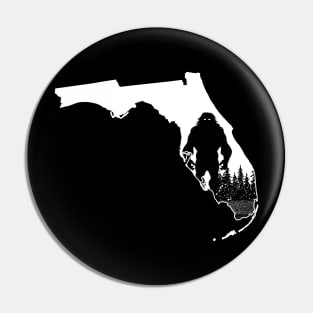 Florida Bigfoot Pin