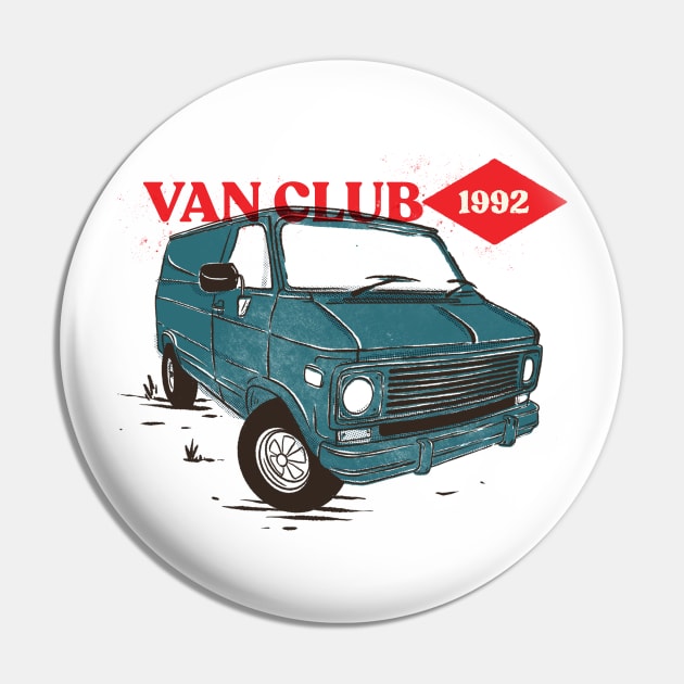 GMC Van Car Pin by arkhamstudio