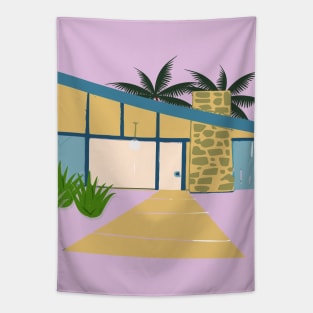 Palm Springs MCM Home Tapestry