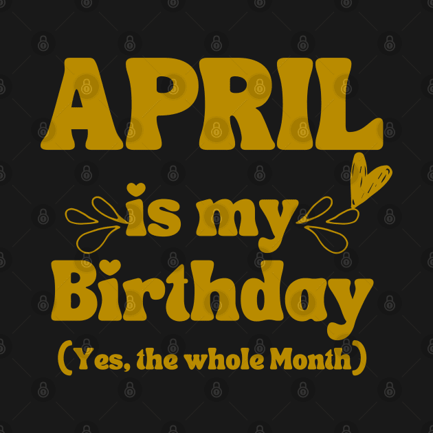 April Birthday by Xtian Dela ✅