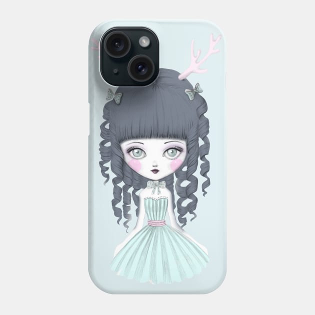 The reindeer doll Phone Case by mapetitepoupee