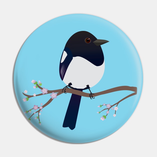 Cute egg shaped magpie Pin by Bwiselizzy