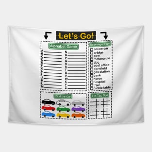 Travel Games Road Trip Tapestry