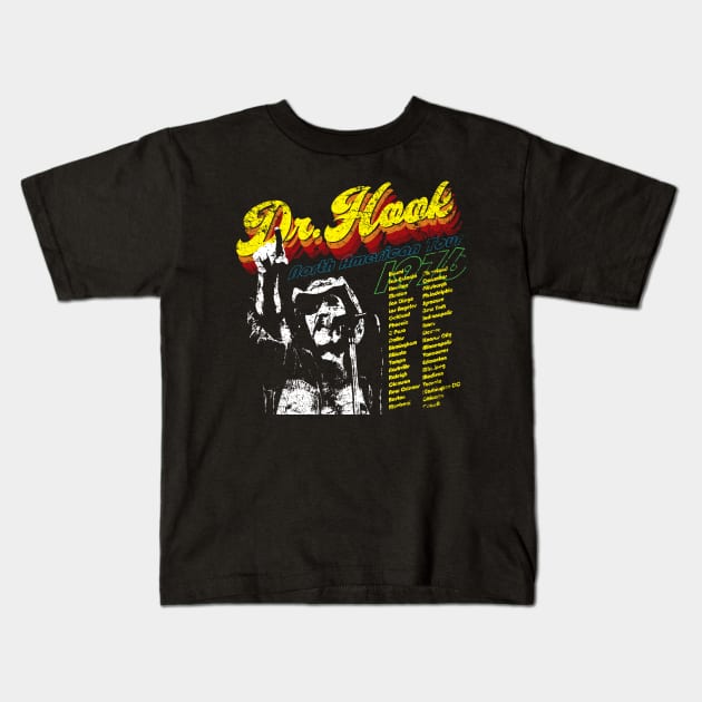 Dr. Hook North American Tour Kids T-Shirt