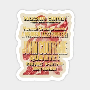 John coltrane tour poster Magnet