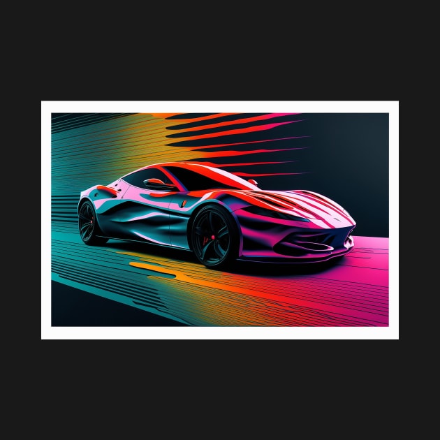 Ferrari Roma by PixelPusherArt