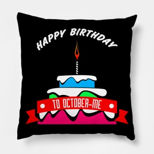 HBD OCTOBER-ME Pillow