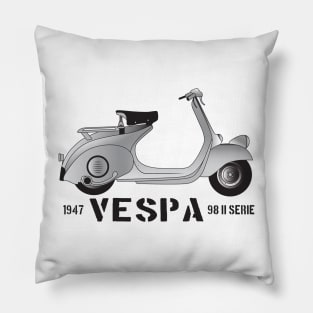 1947 Vespa 98 II Serie Pillow
