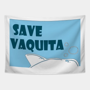 Save Vaquita Tapestry