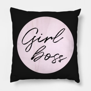 Girl Boss Pillow