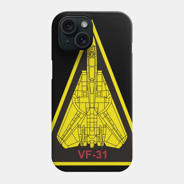 F14 Tomcat - VF31 Tomcatters Phone Case by MBK