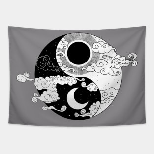 Yin yang 2.0 Tapestry