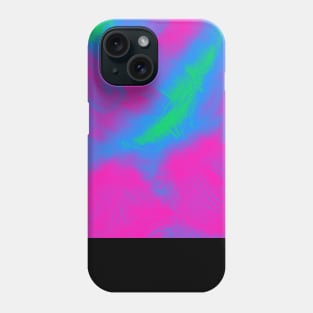 Polysexual Pride Abstract Fractal Fog Phone Case