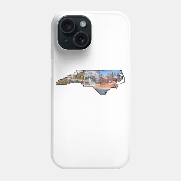 North Carolina Phone Case by TwoBroads